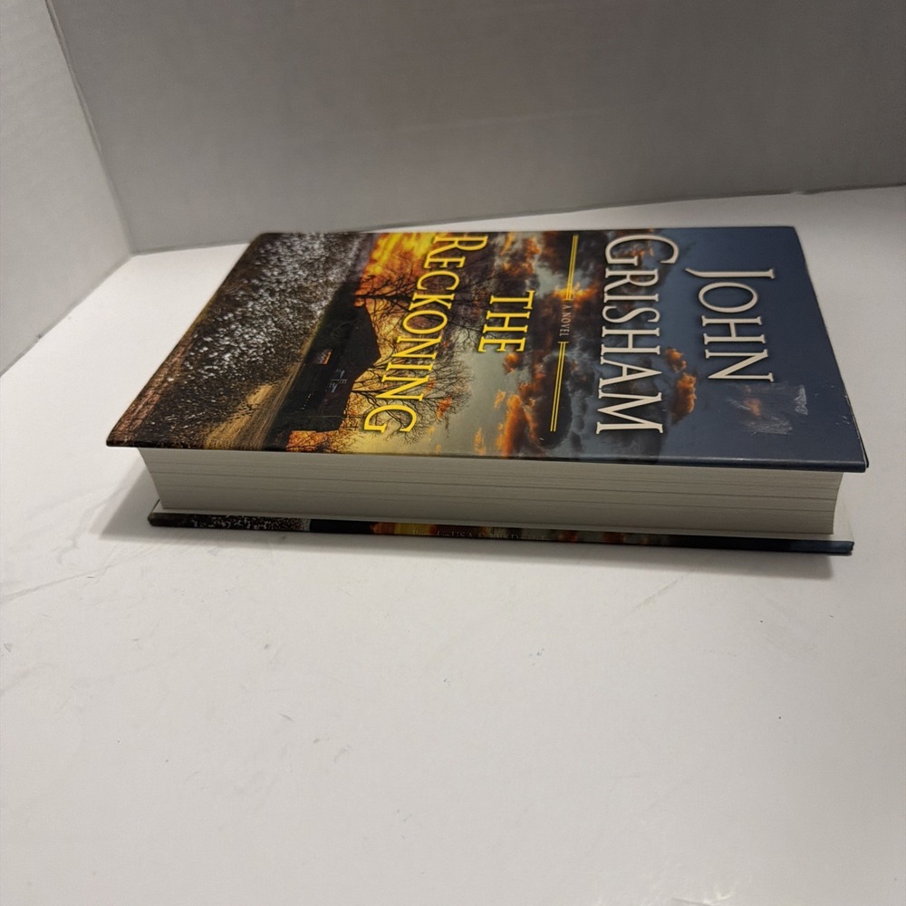 The Reckoning by John Grisham Hardcover First Edition 2018 Legal Thriller Novel - Picture 2 of 7